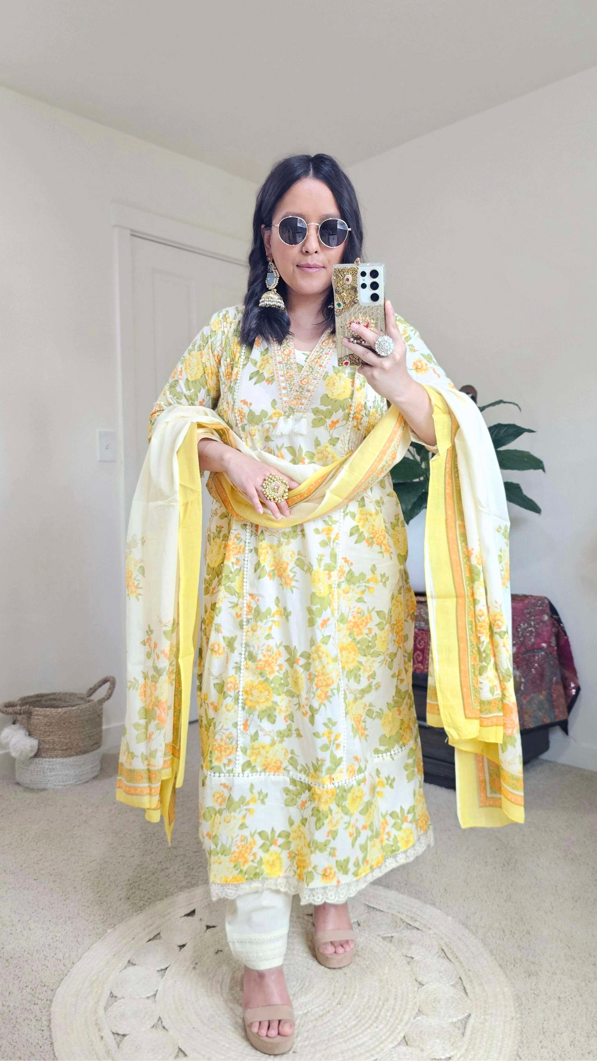 MAITI A-LINE YELLOW