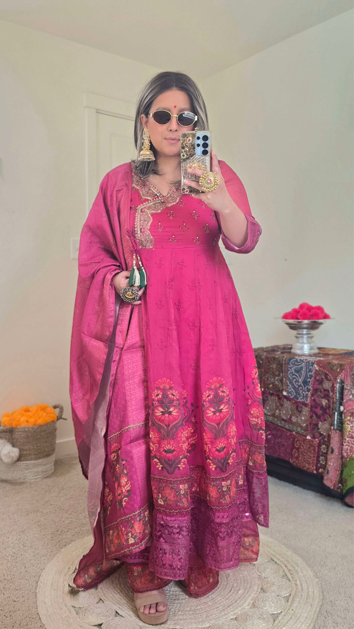 RANI ANARKALI PINK