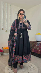 PARU ANARKALI BLACK